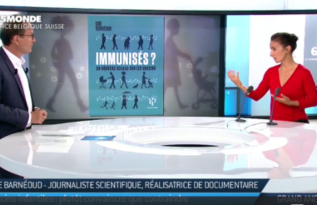 Lise Barnéoud sollicitée dans le débat sur les vaccins