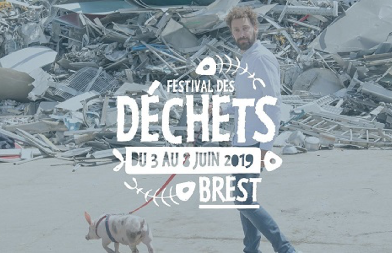 David Wahl au Festival des déchets de Brest