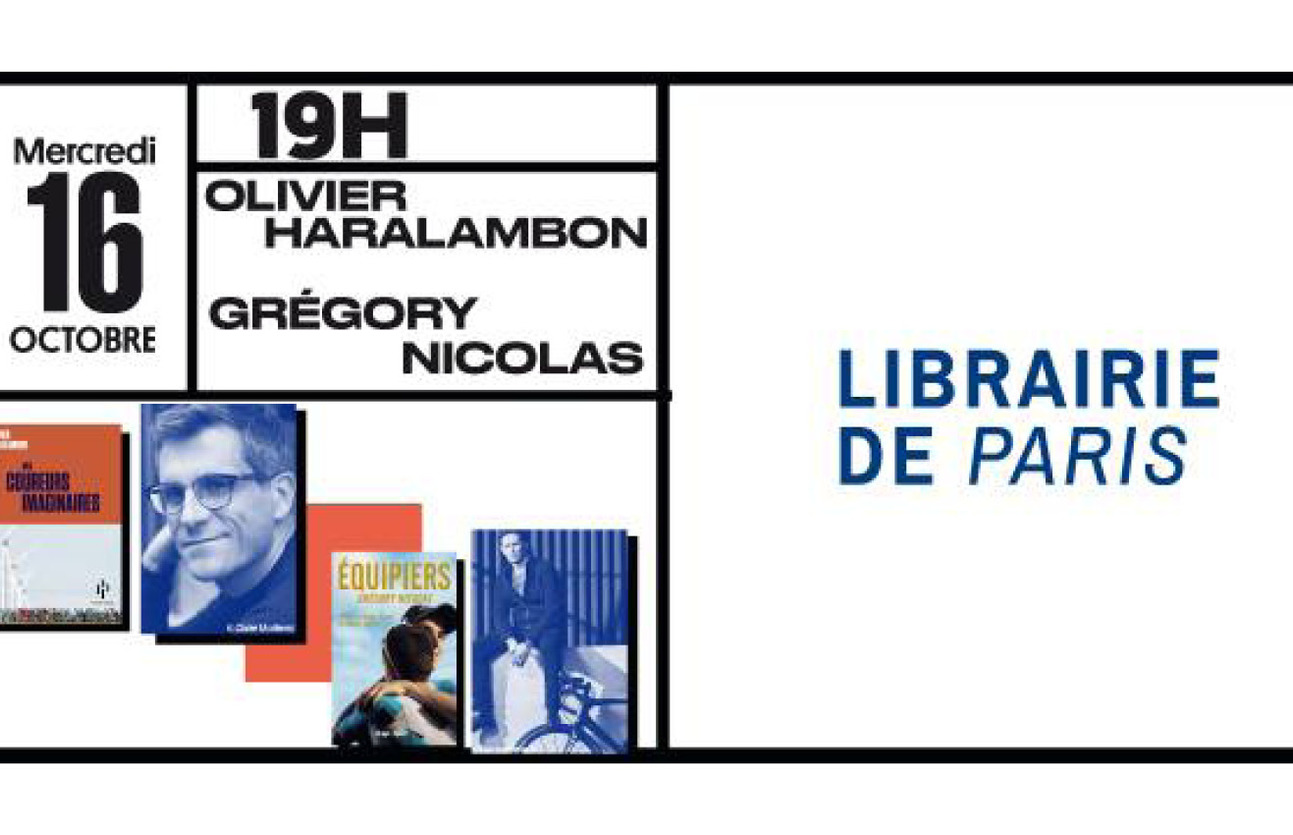 Cyclisme et littérature : Olivier Haralambon à la Librairie de Paris