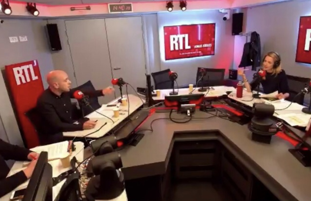 Samuel Challéat sur RTL