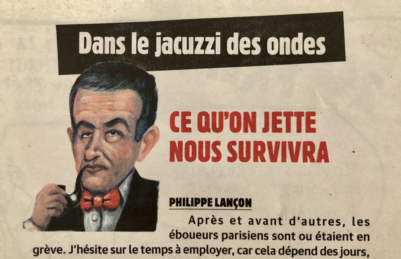 Mélancolie du pot de yaourt dans Charlie Hebdo, par Philippe Lançon