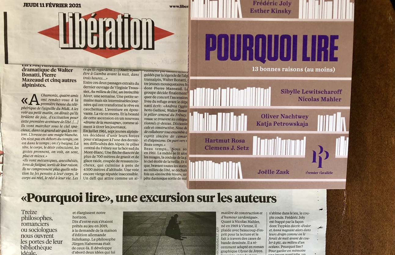 Pourquoi lire dans Libération