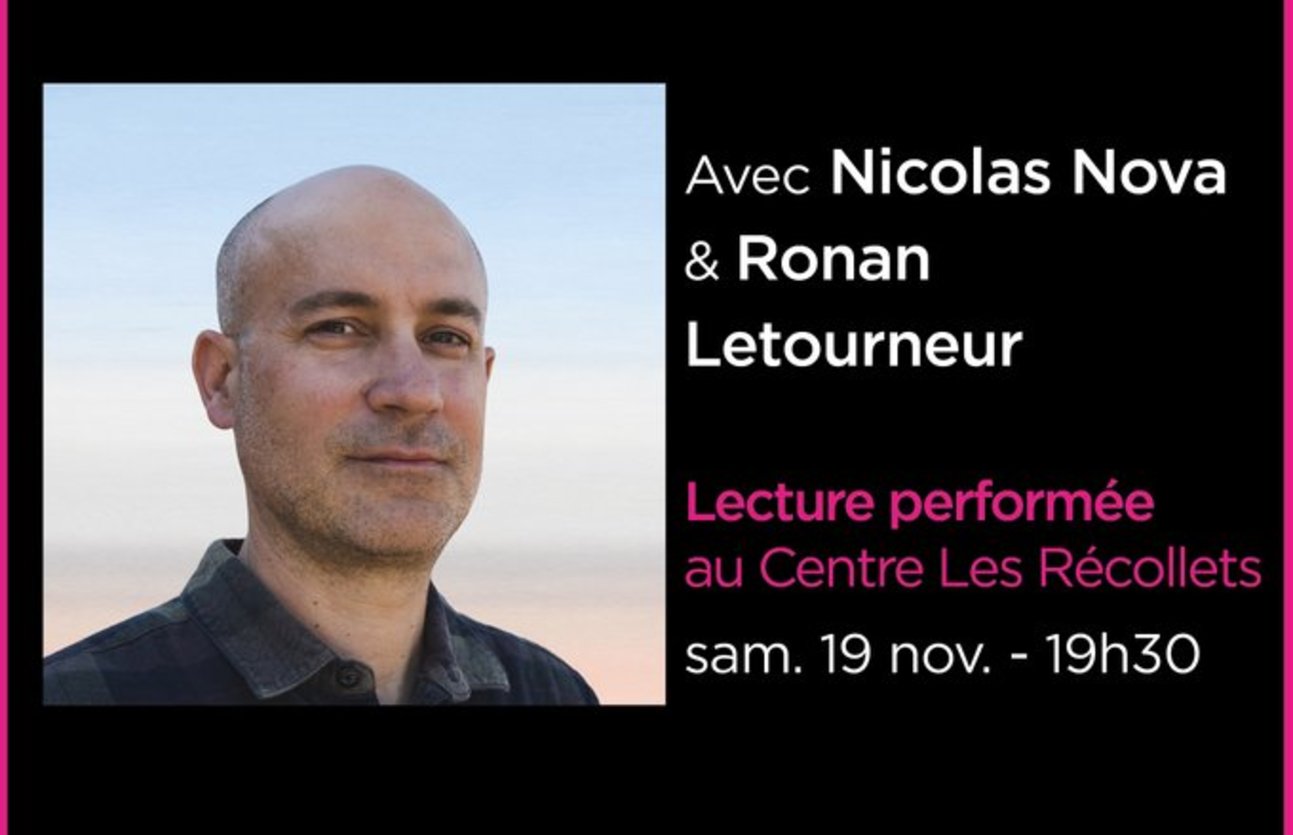 Nicolas Nova au festival Paris en toutes lettres 
