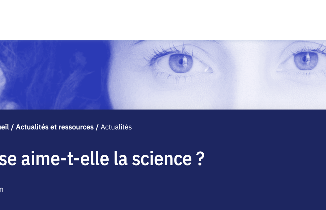 Lise Barnéoud, aimez-vous la science?