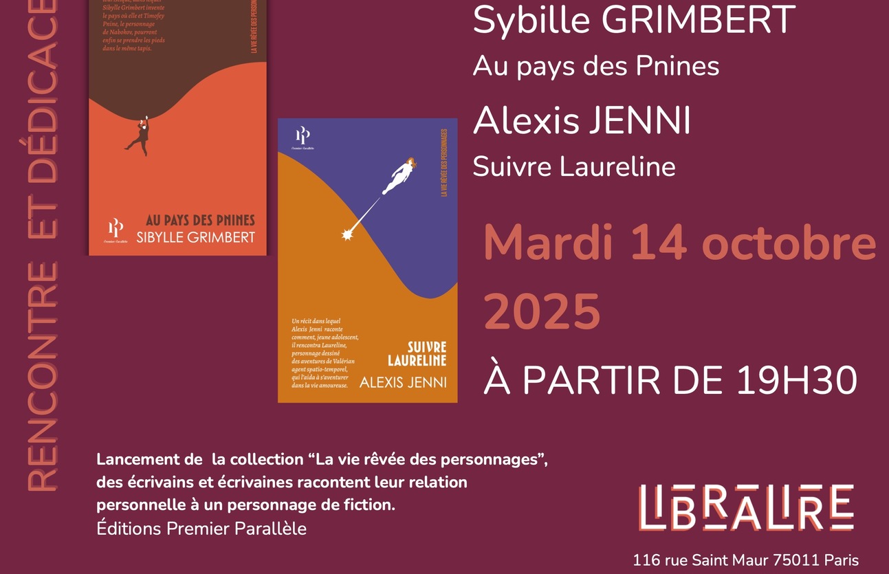 Rencontre avec Sibylle Grimbert et Alexis Jenni 