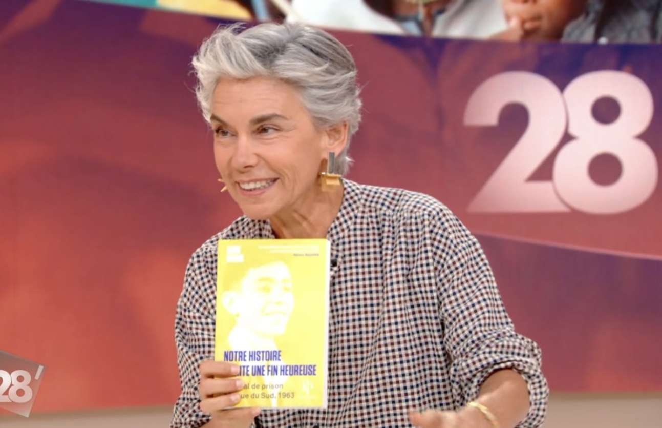 Albie Sachs invité du 28 minutes, sur Arte